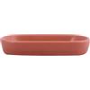 MSV - Portasapone in Ceramica - MAONIE Terracotta Opaca - Design Moderno per Il Bagno - Contenitore Pratico ed estetico - 13,9 x 9 cm - Facile da Pulire - Resistente all'umidità