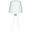 LA VILLE LUMIÈRE MarieB Lampada LED Wireless, Ricaricabile e Dimmerabile, Abat-Jour per Interno/Esterno, 48h Autonomia, 3 Temperature di Luce, Alluminio, Single, LVL(Solid White)