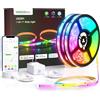 OBA VOCOlinc Striscia LED Smart LS2201, RGB+IC, 10 Metri, Wi-Fi 2.4GHz, 16 Milioni di Colori, Compatibile con Apple HomeKit, Google Home, Alexa