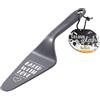 RBV Birkmann Birkmann RBVB5 429802 - Paletta per torte in plastica, 34 x 6 cm, colore: Grigio
