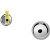 Home Coperchio, 12 cm, Acciaio Inossidabile, Nero