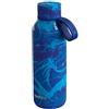 Quokka SOLID CON SUPPORTO WAVES | TERMO BOTTIGLIA IN ACCIAIO INOX CON SUPPORTO 510 ML