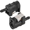 Entatial Connettore femmina carburante, 6E5-24305-06-00 Connettore carburante antiruggine 2 pezzi/set per barca marina