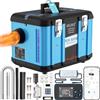 VELPAX 12V 24V 220V 8KW Riscaldatore Diesel da Parcheggio,all-in-One,Bluetooth App Riscaldamento rapido LCD e Telecomando per Camper,Macchine,Camion,Autobus