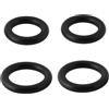 eMagTech 4 anelli di tenuta per guida aria condizionata auto 3D0260749 4E0260749A compatibile con AUDI compatibile con PORSCHE