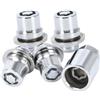 Generic Compatibile Con Toyota 2001-2023 Dadi Di Bloccaggio Delle Ruote Set M12x 1.5 0027600900 PT27648100 33MM 4 Dadi + 1 Chiave viti delle ruote