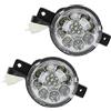 aqxreight Fibbia per Lampada Frontale 12V 14 LED per ATV Cinese 50 70 90 110