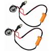 Akozon 2pcs Resistenza di Carico Cablaggio di Cablaggio per Luci di Segnale di Svolta a LED 1156 7506 P21W Plug-and-play Pre-cablat
