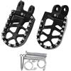 SUPER DAFI Pedane Moto Per Africa Twin Per XRV 650 Per XRV 750 Per XRV650 Per XRV750 Accessori Moto Poggiapiedi Pedane Resto Pedale Parti Moto Pedane Poggia Piedi(Black)