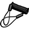 Adunsiaoto Cavo Promemoria Disco Freno, Motorcycle Disc Lock, Freno La Sicurezza Della Moto Disc, Cavo Promemoria Blocco Discos, Blocca Disco Promemorias Blocca Discos Allarme(Nero)