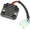 ECSiNG Regolatore di tensione raddrizzatore 5 pin compatibile con Kymco Super 8 125 50 31600-LCD3-C00