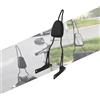 HCmotorku Moto Posteriore Passeggero Schienale Sissy Bar con Cuscino Pad Fit Per Harley Dyna Street Bob FXDB Super Glide FXD Low Rider FXDL 2006-2016