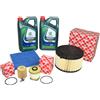 Febi Bilstein Kit Ispezione Ford 2,2+3,2 Diesel Euro 5+6, 10L 0W30 Castrol Öl