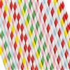 Talking Tables Table Fun Cannucce di carta multicolore, confezione da 100