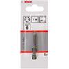 Bosch Professional 2607001628 - Punta per cacciavite T8 Extra-duro E: 49 mm, grigio