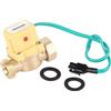 Spacnana Controllo del Flusso d'acqua, Flussostato 'acqua Regolabile G3/4-G3/4 Sensore di Flusso con Filettatura Interruttore di Controllo Automatico della Pressione 220 V, Sensori di