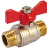 Comap V111035001 Valvola RTS MM Chiave Farfalla 3/4, Rosso