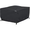 Classic Accessories Copertura per Tavolo con braciere Quadrato, Nera