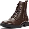 Kenneth Cole REACTION Kenneth Cole New York Captain Combat, Anfibi Uomo, Marrone Medio, 42 EU