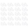 Healifty 100 Pezzi Tendiscarpe in Plastica Supporti per Scarpette per Bambini Vetrina Piedi del Bambino Piedi da Bambino Chiari Stivali Porta sul Retro PVC Che Fa i Primi Passi