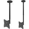Approx Supporto per schermo a soffitto da 17 a 42 ca. fisso inclinabile max. vesa 400x400 fino a 30kg