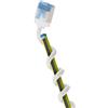 Goobay 74336 Cavo patch CAT 6A ultra-flessibile, sottile, U/FTP, bianco, 2 m - connettori extra-corti, conduttore in rame puro (CU), LSZH, guaina in TPE, AWG 32