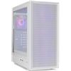 NOX Torre Nox Infinity IOTA Mid-Tower Mesh ARGB Nero 4x120 mm Vetro temperato ATX