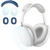 OEM Custodie in silicone per auricolari - protezione in TPU - supporto per cavi e fascia per cuffie - blu - resistente agli urti - custodia per cuffie