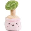Living Nature LITTLE Living Nature Pianta Verde Venere Acchiappamosche - Peluche | Giocattolo Morbido Regalo per Bambini