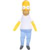 Jakks Pacific I Simpson Shelf Talkers Pupazzo parlante Homer Simpson, Peluche Parlante con Corpo Morbido e Testa in Plastica, Divertente Compagno di Gioco per Tutti i Fan dei Simpson