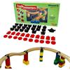 TOY2 Allround XL - Set di 41 connettori per binario compatibili con Brio & Lego Duplo