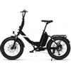 Touroll S3 Step-Thru Electric Bike 250W Motor 36V 13Ah Battery 20'×3 0' Tires 25km/h Max Speed 65km Max Range Dual Disc