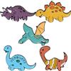 VALICLUD 5 Pz Spille Smaltate Dinosauro Per Zaini, Cappelli, Giacche E Vestiti, Spille Gioielli Per Bambini E Ragazze, Decorazioni Per Feste E Occasioni Speciali