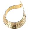 LALADEFIEE Collana Africana Choker Donna in Cuoio Oro, Collare Punk Regolabile, Stile Chic per Feste di Compleanno e Natale