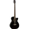 Fender CB-60SCE Basso Elettroacustico 4 Corde con Preamp, Nero