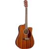 Fender CD-140SCE Chitarra Acustica Elettrica Mahogany con Custodia