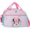 Disney Joumma Disney Minnie Happy To Be Me Borsa da Viaggio Rosa 40x28x22 cm Poliestere 24,64L