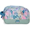 Movom Forest Beauty Case Adattabile a Due Scomparti Verde 26x16x10 cm Poliestere