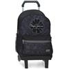 Pepe Jeans Eloise School Zaino con Trolley Laptop 15,6 Pollici Nero 31x44x17,5 cm Poliestere 23,87L by Joumma Bags