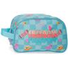 Movom Freedom Beauty Case Adattabile a Due Scomparti Blu 26x16x10 cm Poliestere