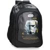 Star Wars Joumma Storm Trooper Zaino Scolastico Doppio Scomparto Laptop 15,6 Pollici Nero 34x46x21 cm PVC 32,84L