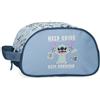 Disney Joumma Disney Stitch Keep Going Beauty Case Adattabile Blu 24x14x10 cm Poliestere