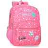 Pepe Jeans Evelyn Zaino Doppio Scomparto Adattabile al Trolley Laptop 15,6 Pollici Rosa 32x44x22 cm Poliestere 30,98L by Joumma Bags