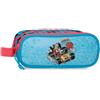 Disney Joumma Disney Hight Speed Two-Compartment Beauty Case Blu 23x9x7 cm Poliestere