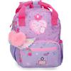 Enso Queen of Hearts Zaino da Passeggio Viola 23x28x10 cm Poliestere 6,44L