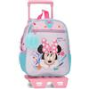 Disney Joumma Minnie Happy To Be Me Zaino da Passeggio Rosa 23x28x10 cm Poliestere 6,44L