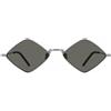 Saint Laurent Occhiali da Sole SL 302 LISA 001 New Wave Argento/Grigio Unisex 55/17/145