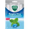 Vicks respiro vivo caramelle balsamiche menta 72 g con edulcoranti