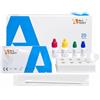 ALLTEST 20 Test Streptococco Alltest Rapido Strep A Kit Completo con Tampone Test Faringeo Risultato Rapido Facile Uso Singolarmente Confezionati Test Streptococco Gruppo A Kit Diagnostico Rapido