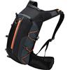 Domary Zaino da Ciclismo, Zaino da Idratazione per Bici Traspirante 10 Litri con Cinghia sullo Sterno Regolabile e per Telefono Cellulare, Pendolarismo in Biciclet (Arancia)